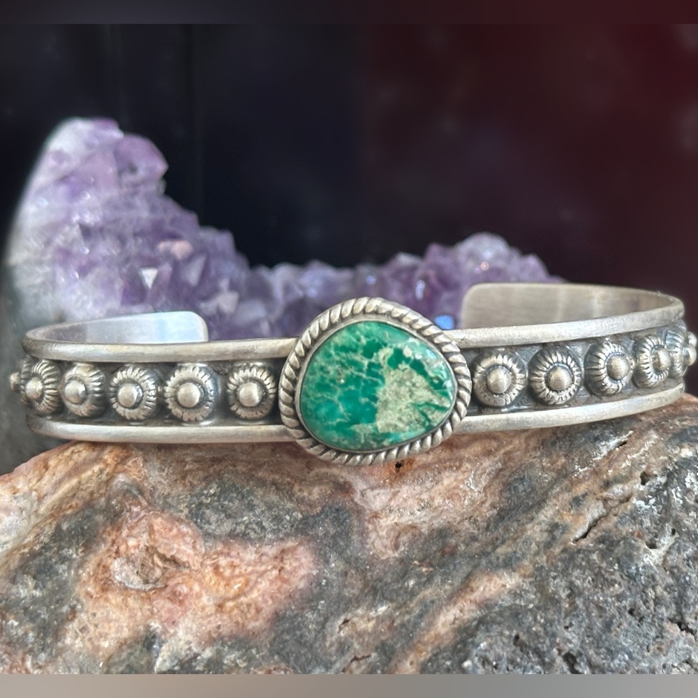Emerald Valley Turquoise Stacker Southwestern Ste… - image 1